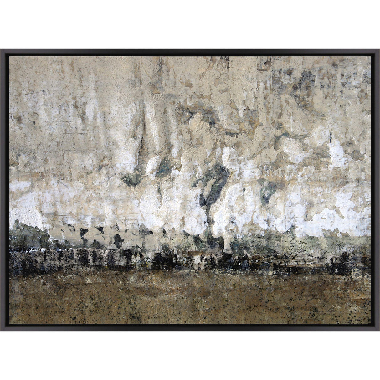 Paragon River Fog Brown 38 X 50 X 3 Wall Art