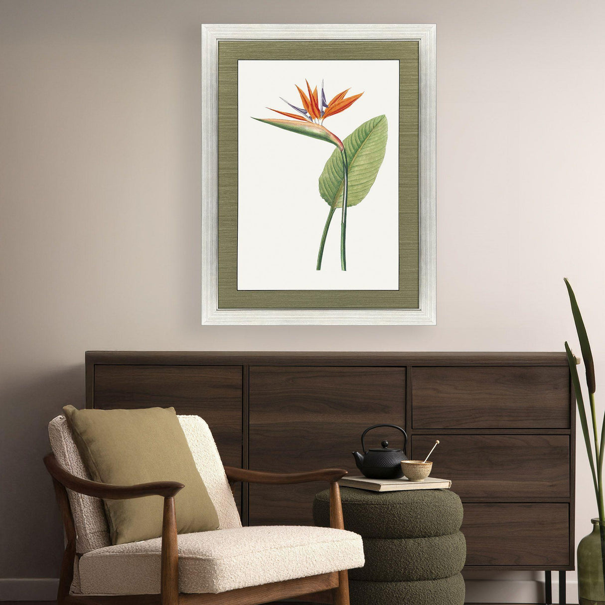 Paragon Bird of Paradise Red 47 X 35 X 2 Wall Art