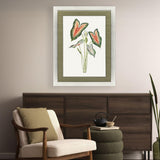 Paragon Caladium Red 47 X 35 X 2 Wall Art