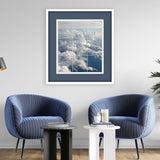 Paragon Head in the Clouds Blue 38 X 34 X 3 Wall Art