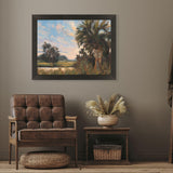 Paragon Palmetto Sunset Green 35 X 45 X 2 Wall Art