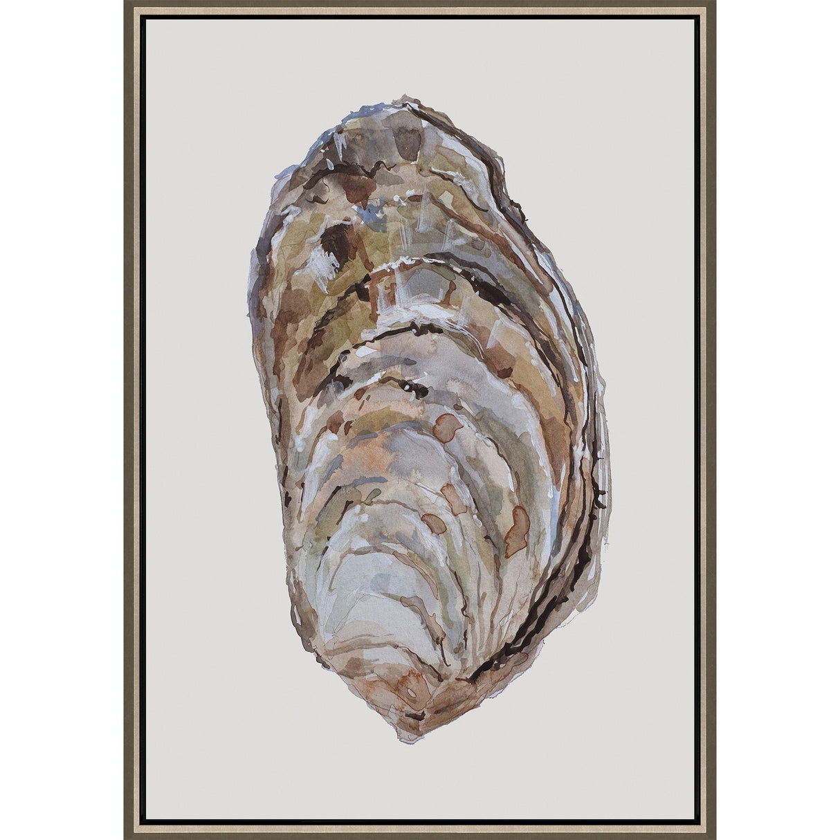 Paragon Oyster Elegance Brown 39 X 27 X 3 Wall Art