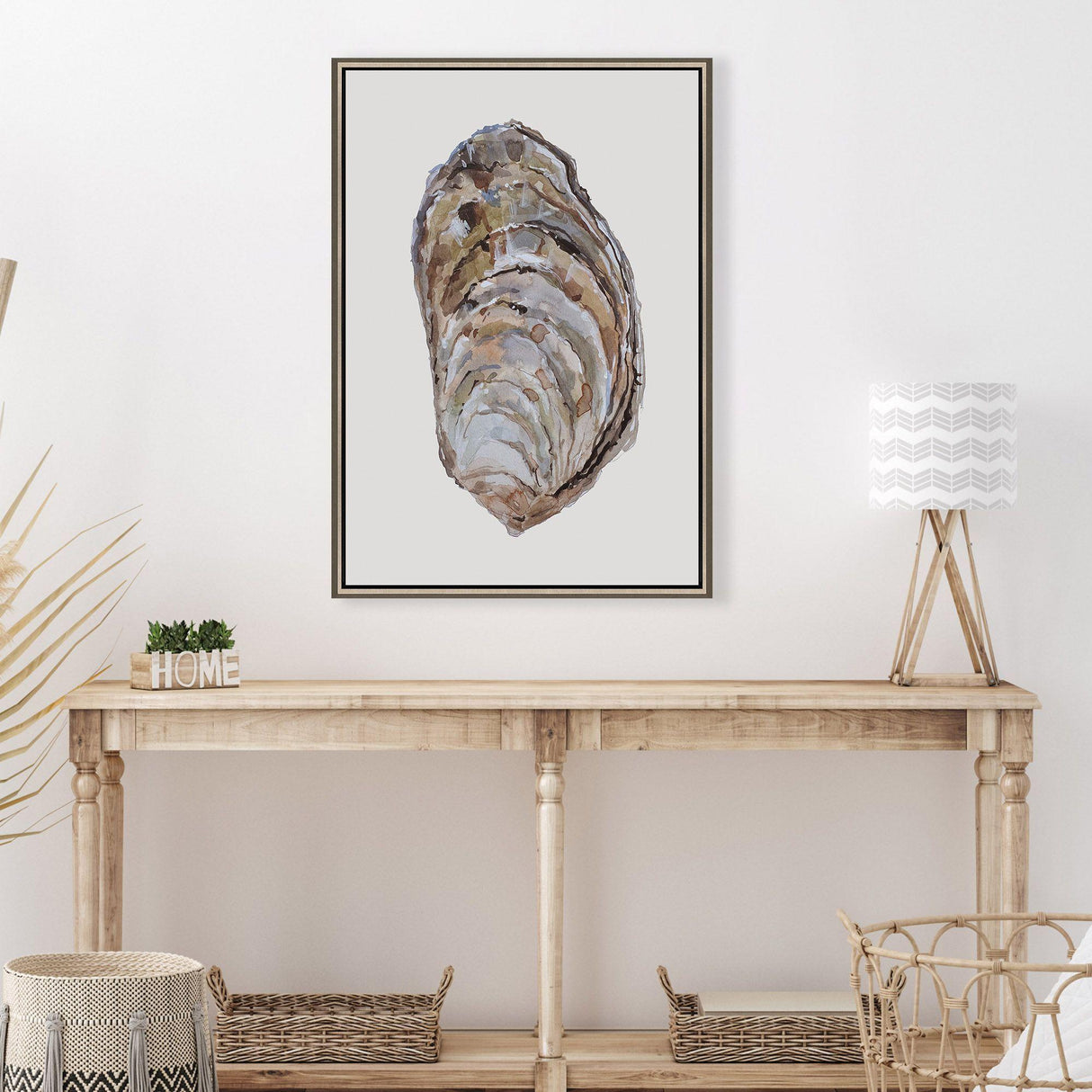 Paragon Oyster Elegance Brown 39 X 27 X 3 Wall Art