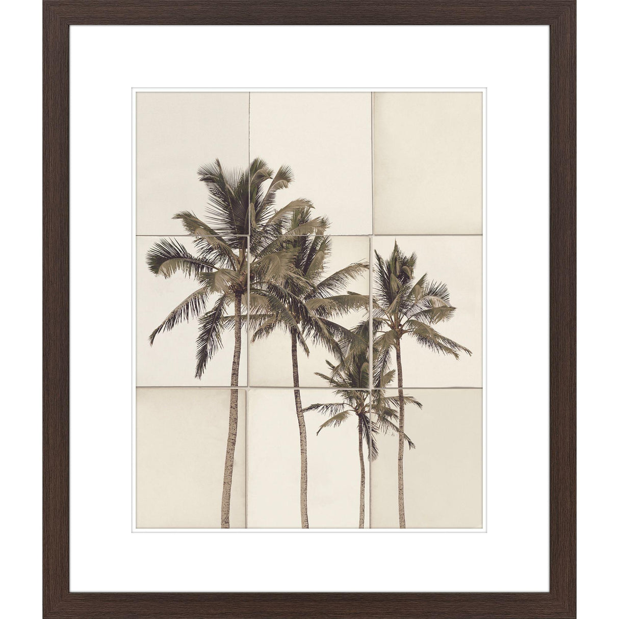 Paragon Paper Palms I Green 39 X 33 X 2 Wall Art
