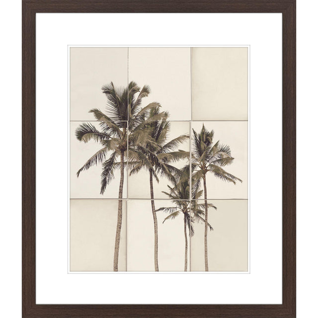 Paragon Paper Palms I Green 39 X 33 X 2 Wall Art