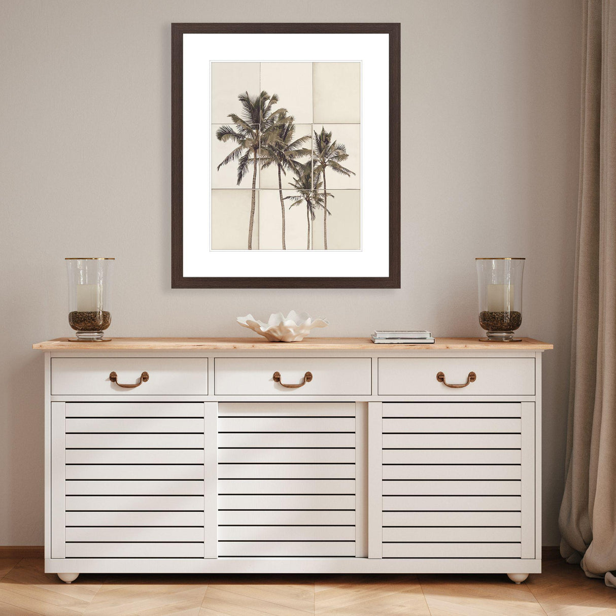 Paragon Paper Palms I Green 39 X 33 X 2 Wall Art