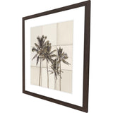 Paragon Paper Palms I Green 39 X 33 X 2 Wall Art