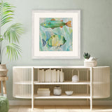 Paragon Swim I Blue 35 X 35 X 1 Wall Art