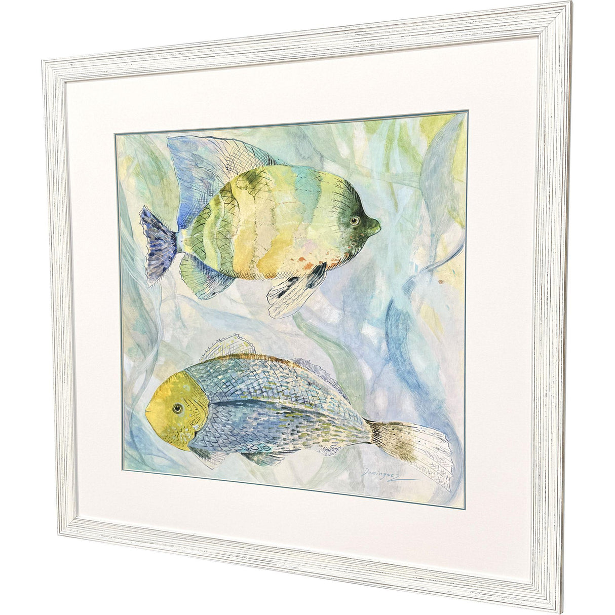 Paragon Swim II Blue 35 X 35 X 1 Wall Art