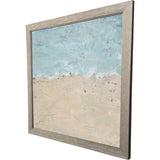 Paragon Land Meets Sea Blue 34 X 34 X 2 Wall Art