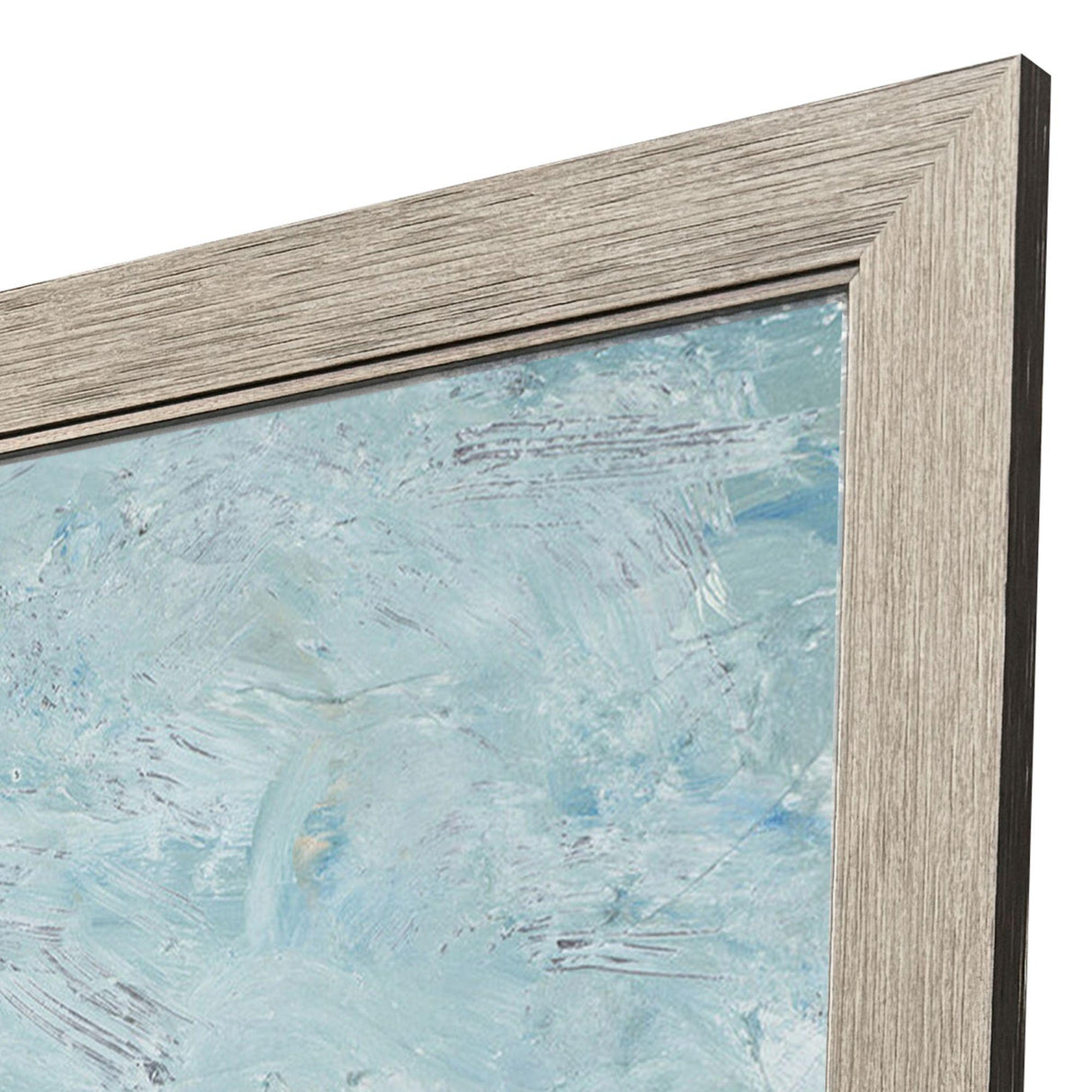 Paragon Land Meets Sea Blue 34 X 34 X 2 Wall Art