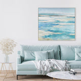 Paragon Serene Mood Blue 37 X 41 X 3 Wall Art
