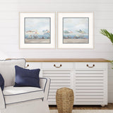 Paragon Day in the Sun S/2 Blue 25 X 25 X 2 Wall Art