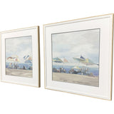 Paragon Day in the Sun S/2 Blue 25 X 25 X 2 Wall Art