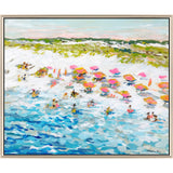 Paragon Magic Hour on the Beach Blue 30 X 37 X 3 Wall Art