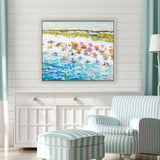 Paragon Magic Hour on the Beach Blue 30 X 37 X 3 Wall Art
