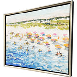Paragon Magic Hour on the Beach Blue 30 X 37 X 3 Wall Art