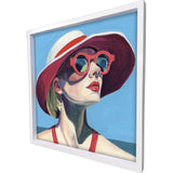 Paragon Vacation in Style Red 34 X 34 X 3 Wall Art