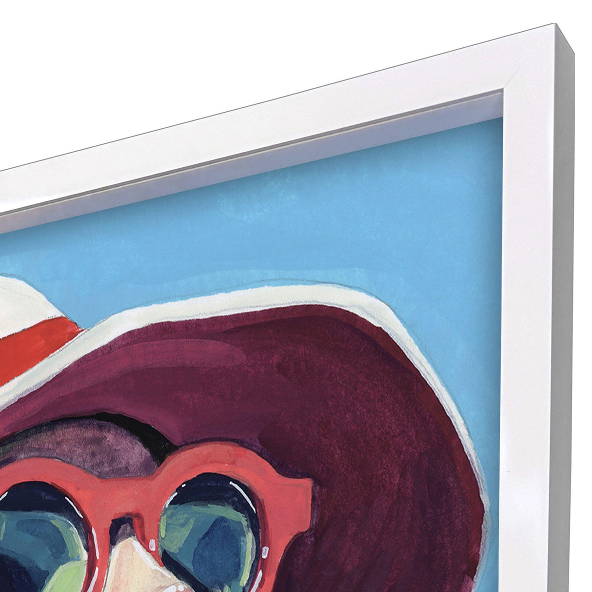 Paragon Vacation in Style Red 34 X 34 X 3 Wall Art
