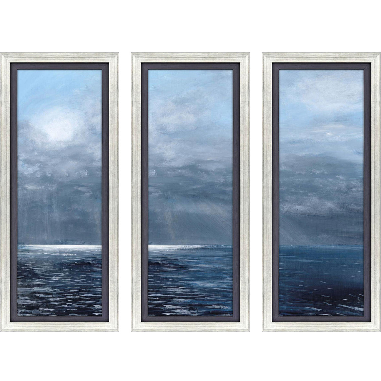 Paragon Silver Lining S/3 Blue 41 X 17 X 2 Wall Art