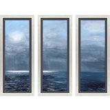 Paragon Silver Lining S/3 Blue 41 X 17 X 2 Wall Art