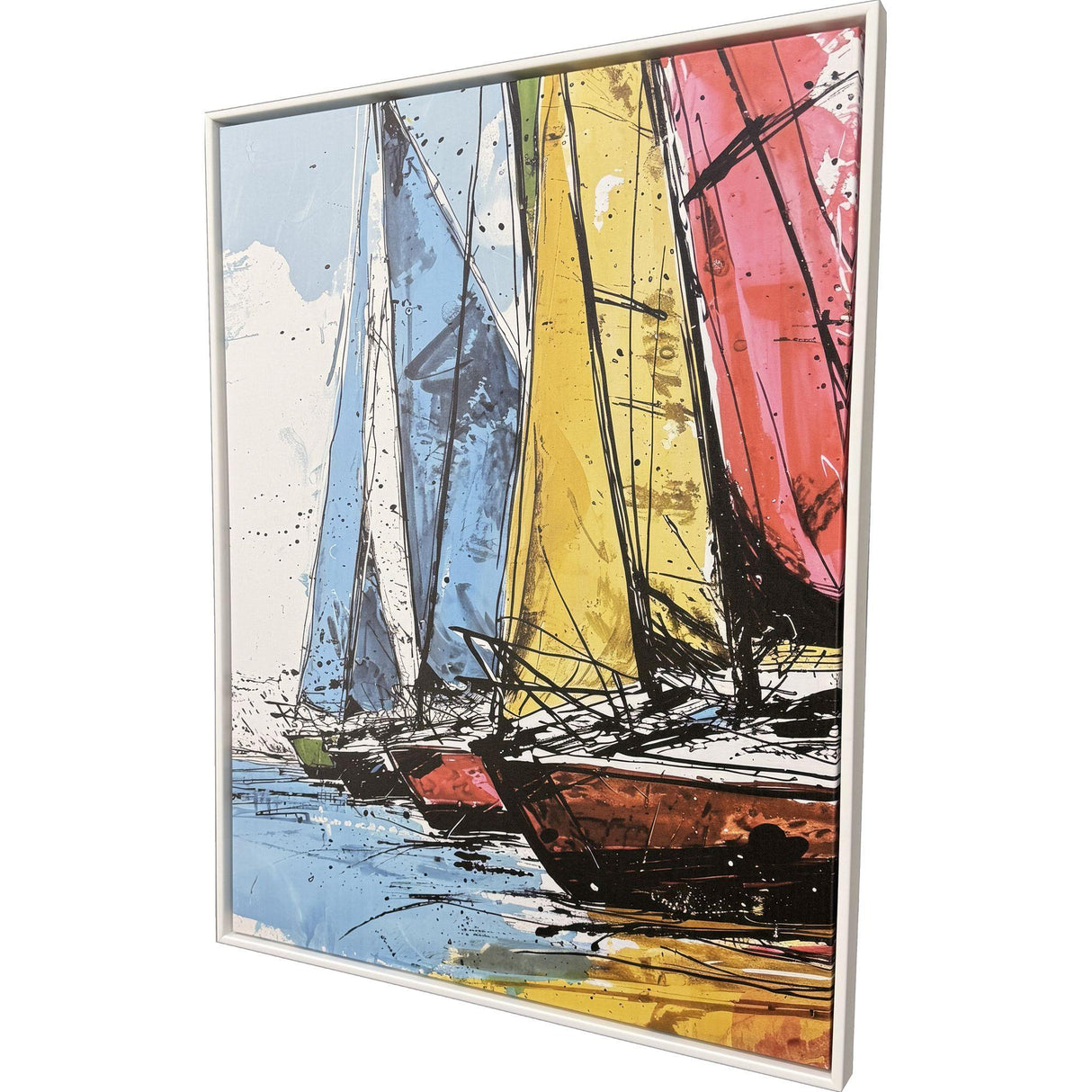 Paragon Yacht Racing Sport Multi 50 X 38 X 2 Wall Art