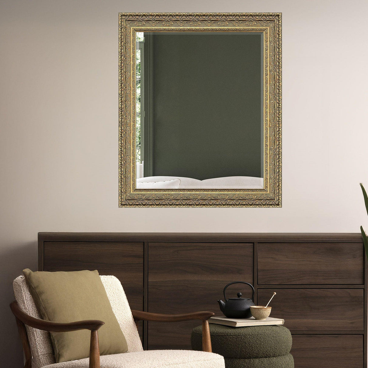 Paragon #745 22 x 28 Beveled Metallic 36 X 30 X 3 Wall Mirror