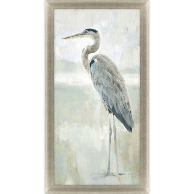 Paragon Majestic Blue Heron II Neutral 61 X 33 X 2 Wall Art