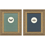 Paragon Aflutter I S/2 Blue 24 X 20 X 3 Wall Art