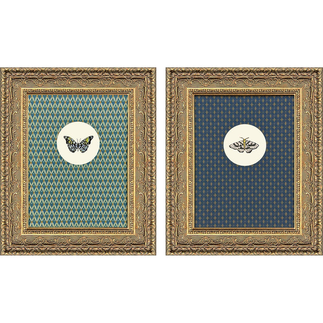 Paragon Aflutter I S/2 Blue 24 X 20 X 3 Wall Art