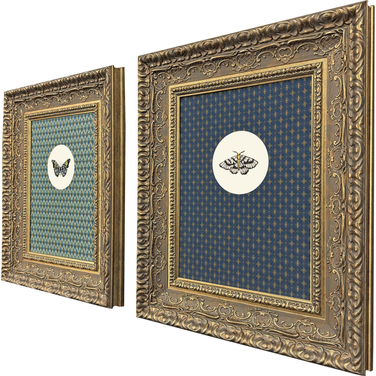 Paragon Aflutter I S/2 Blue 24 X 20 X 3 Wall Art