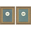 Paragon Aflutter II S/2 Blue 24 X 20 X 3 Wall Art