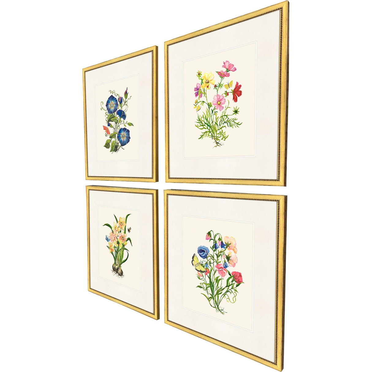 Paragon Delicate Medley II S/4 Multi 20 X 17 X 1 Wall Art