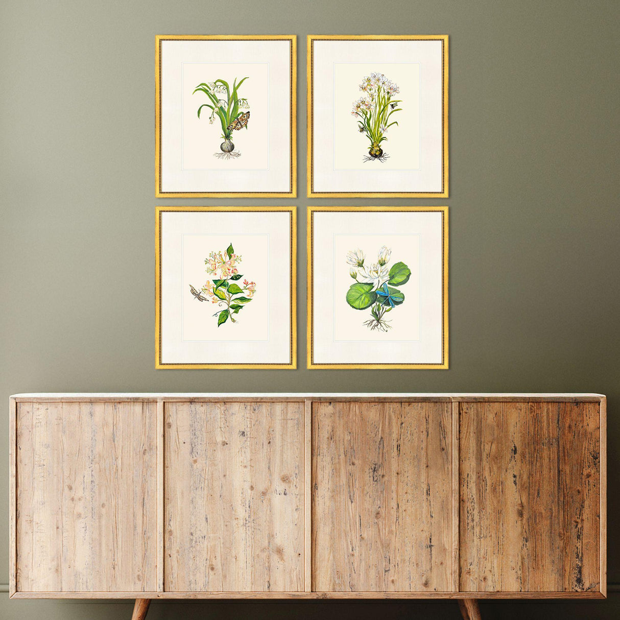 Paragon Delicate Medley I S/4 Multi 20 X 17 X 1 Wall Art