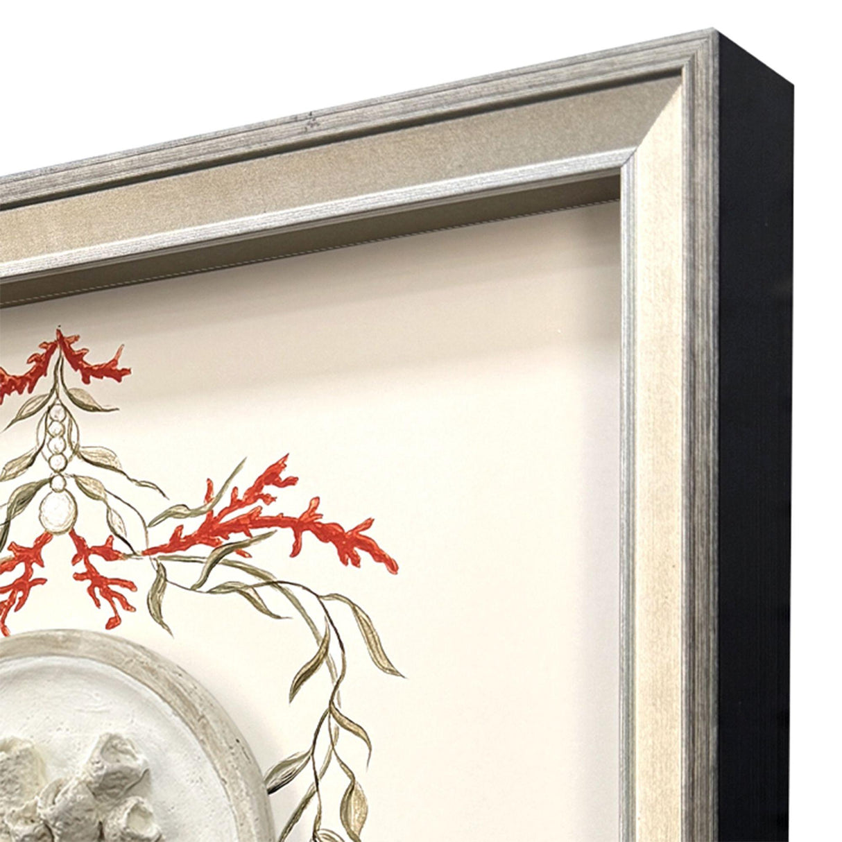 Paragon Coral Elegance I S/2 Red 16 X 16 X 2 Wall Art