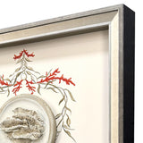 Paragon Coral Elegance II S/2 Red 16 X 16 X 2 Wall Art