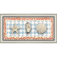 Paragon Sea Celebration Blue 14 X 28 X 3 Wall Art
