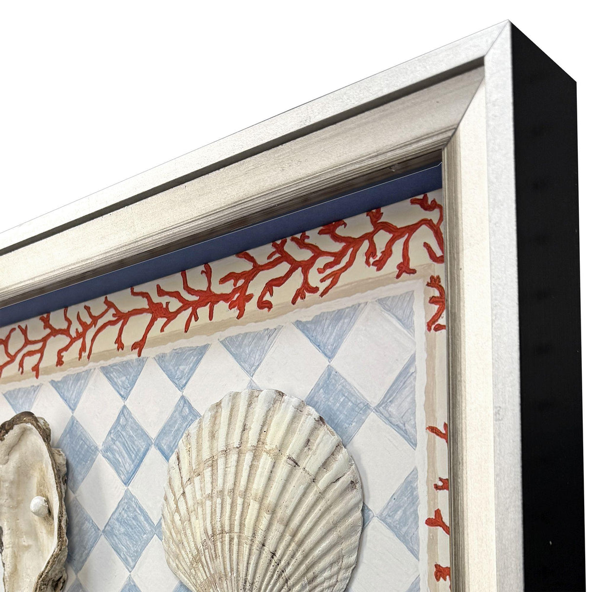 Paragon Sea Celebration Blue 14 X 28 X 3 Wall Art
