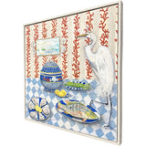Paragon Tavola da Pranzo Blue 37 X 37 X 3 Wall Art