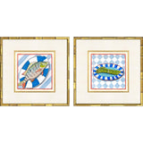 Paragon Cena Italiana II S/2 Blue 21 X 21 X 2 Wall Art