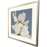 Paragon Magnolia on Blue I Blue 42 X 42 X 2 Wall Art