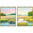 Paragon Lowland Impressions S/2 Blue 21 X 17 X 2 Wall Art