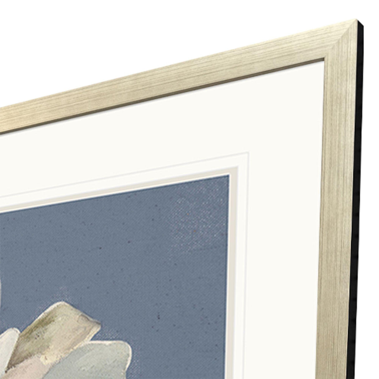 Paragon Magnolia on Blue II Blue 42 X 42 X 2 Wall Art
