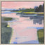 Paragon Little Harbor View Pink 38 X 38 X 3 Wall Art
