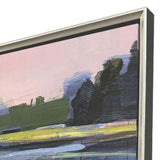 Paragon Little Harbor View Pink 38 X 38 X 3 Wall Art