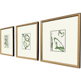 Paragon Chaos II S/3 Green 18 X 16 X 2 Wall Art
