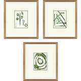 Paragon Chaos I S/3 Green 18 X 16 X 2 Wall Art