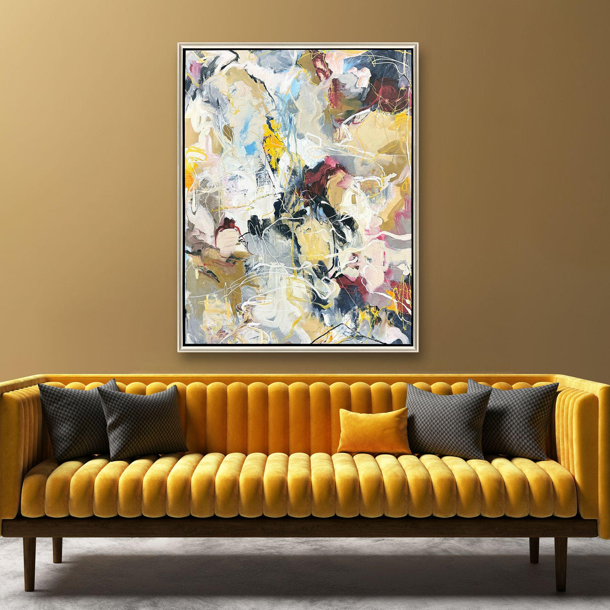 Paragon Frequency Multi 50 X 38 X 3 Wall Art