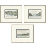 Paragon Distant Landscape II S/3 Green 17 X 21 X 2 Wall Art