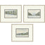 Paragon Distant Landscape II S/3 Green 17 X 21 X 2 Wall Art